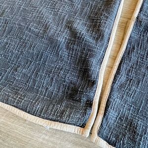 24 x 24 Pottery Barn Throw Pillow Covers, Navy Blue